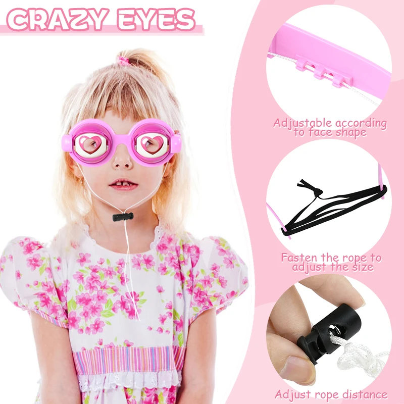 FunGoggles – Lustig & interaktiv – Spielzeugbrille mit großen, blinzelnden Augen