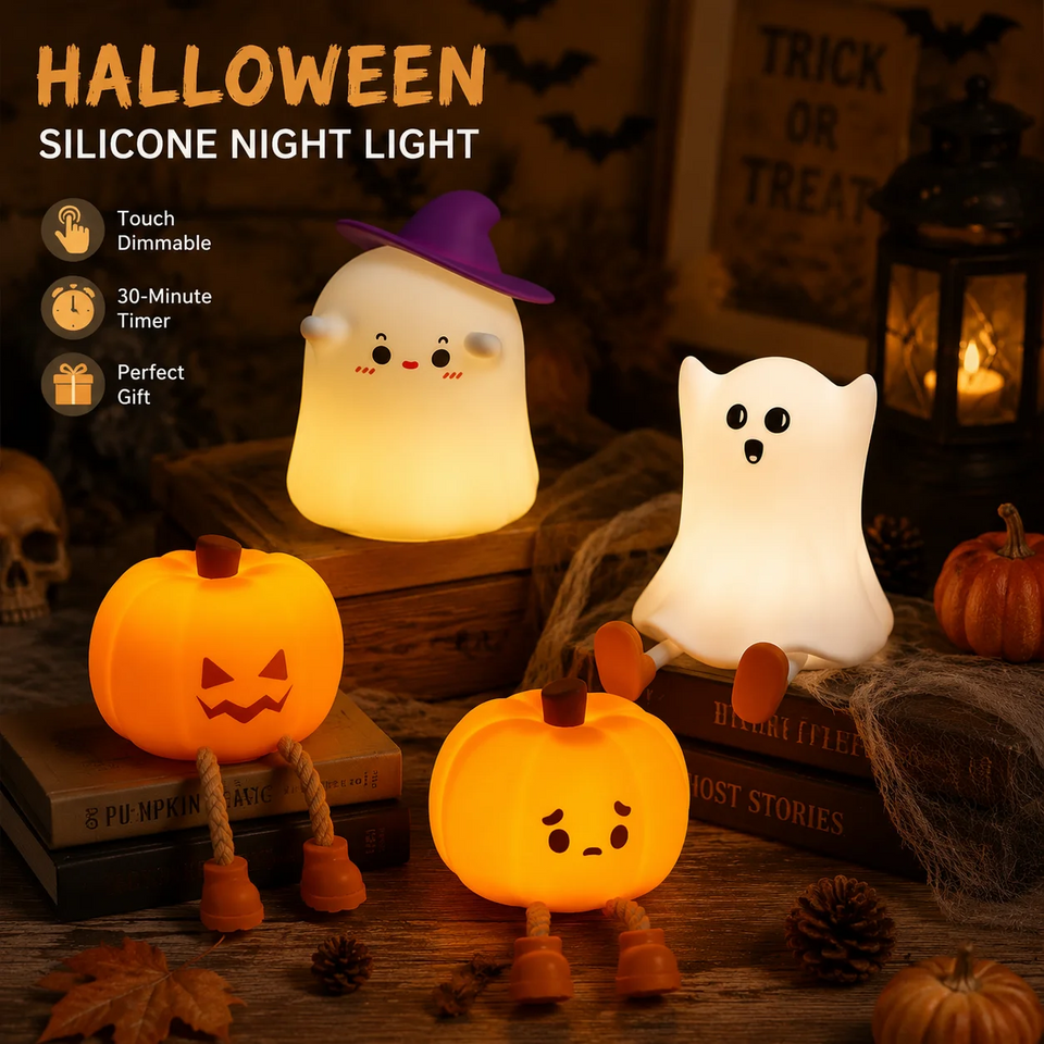 SpookyLamp – Niedlich & stimmungsvoll – Halloween-Nachtlicht