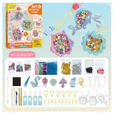 DIY Crystal Keychain Kit – Kreativ & Verspielt – Bastelset für Schlüsselanhänger