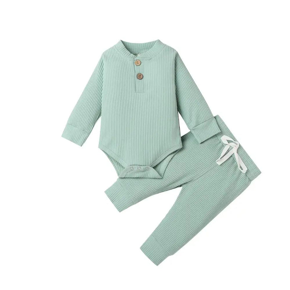 Mini Fashion™ – Bequemes Babykleid-Set