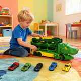 JurassicTruck™ – Cool & Lustig – Zusammenklappbarer Dino-Transportwagen