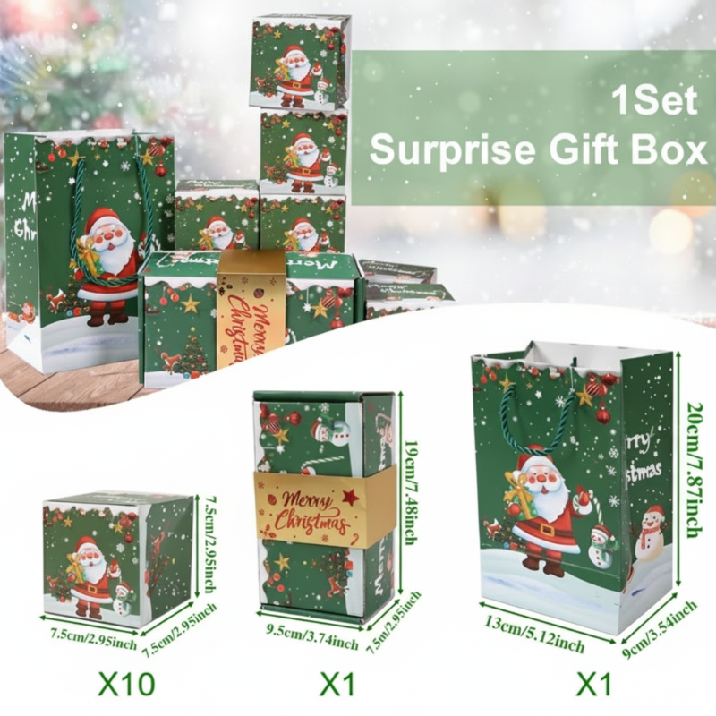 MerryPop – Magisch & Überraschend – Weihnachts-Geldgeschenkbox