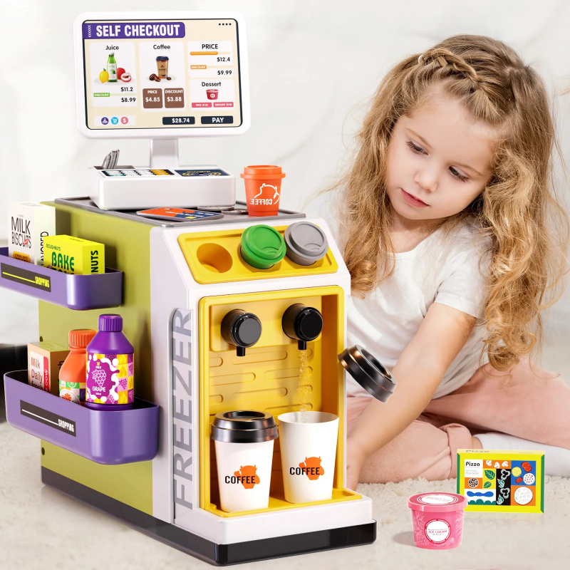PlaySmart – Kreativ & Lernreich – Supermarkt-Spielset