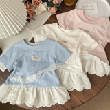 Polo Premium – Zart & Niedlich – T-Shirt mit Spitzenrand