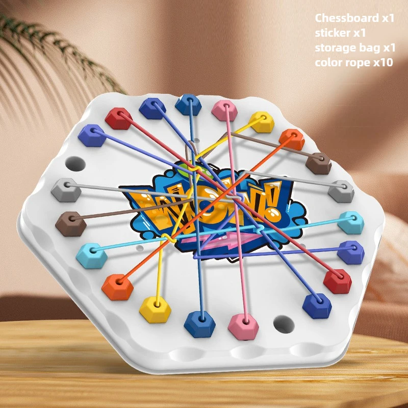Color Rope Logic Game – Denken & Interaktiv – Brettspiel