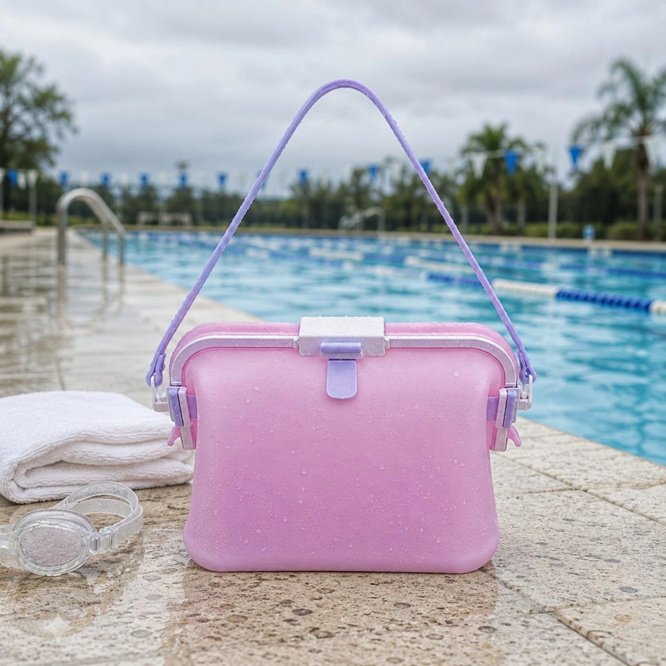 SeaBag – Wasserspaß & Praktisch – Große, wasserdichte Silikon-Umhängetasche