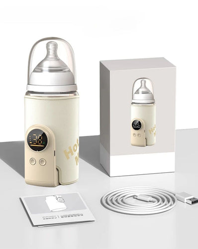 SmartBottle - Immer warm und bereit - Kabelloser, wiederaufladbarer Milchwärmer