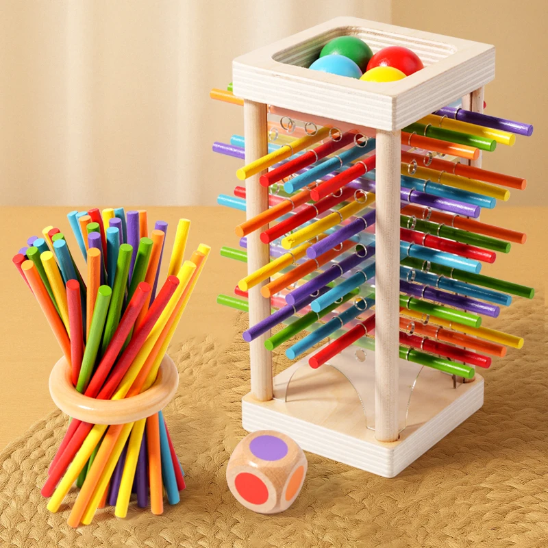 Wooden Stick Battle Game – Denken & Interaktiv – Strategisches Brettspiel
