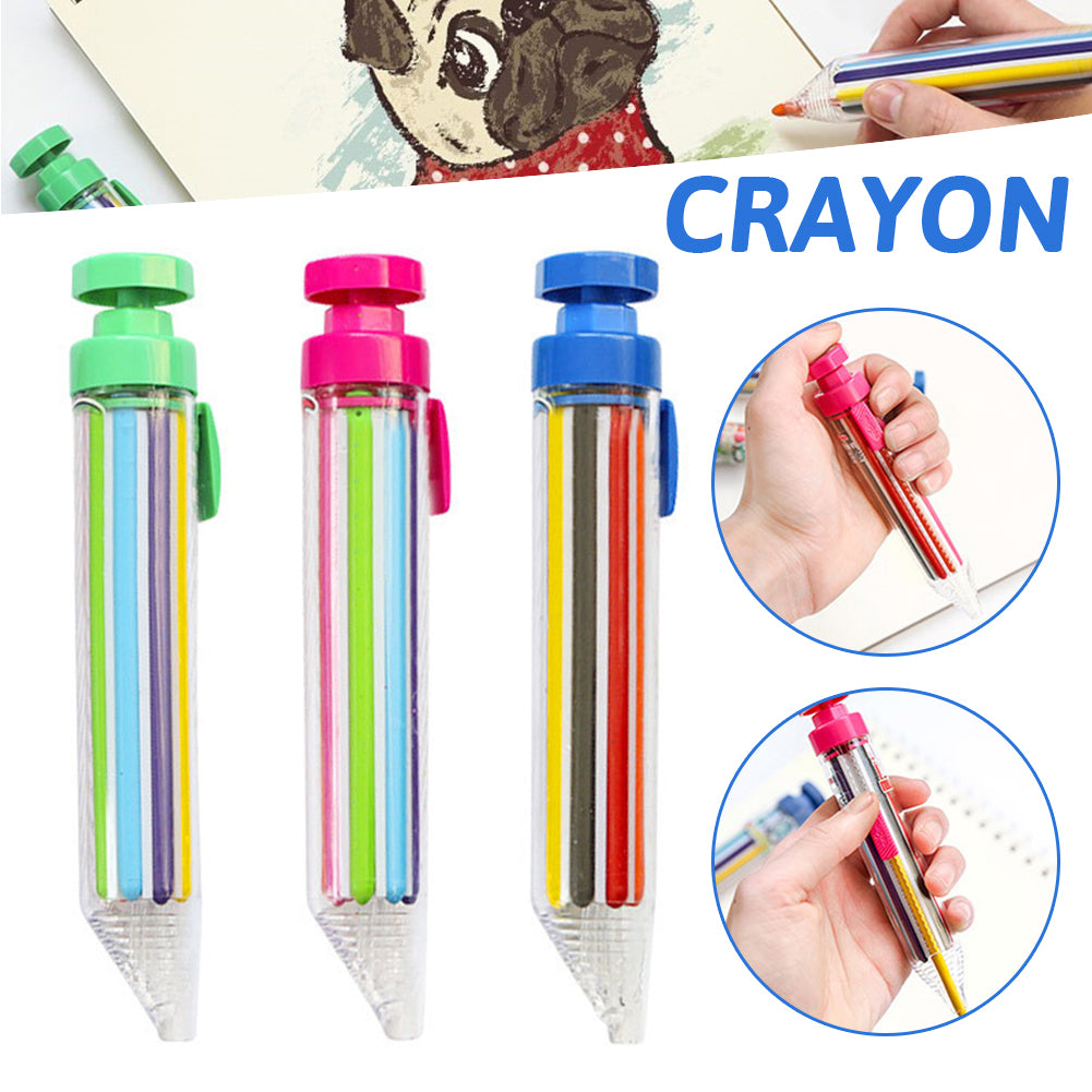 Push Crayon Pen™ - Ultimatives Zeichenwerkzeug für Kinder - Kreidestift