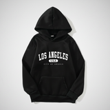 MiniUrban – Gemütlich & stilvoll – Kapuzenpullover mit Los-Angeles-/New-York-Aufdruck