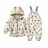 TinyBreeze – Wasserdicht & bequem – Regenjacke und Regenhose im Set für Kinder