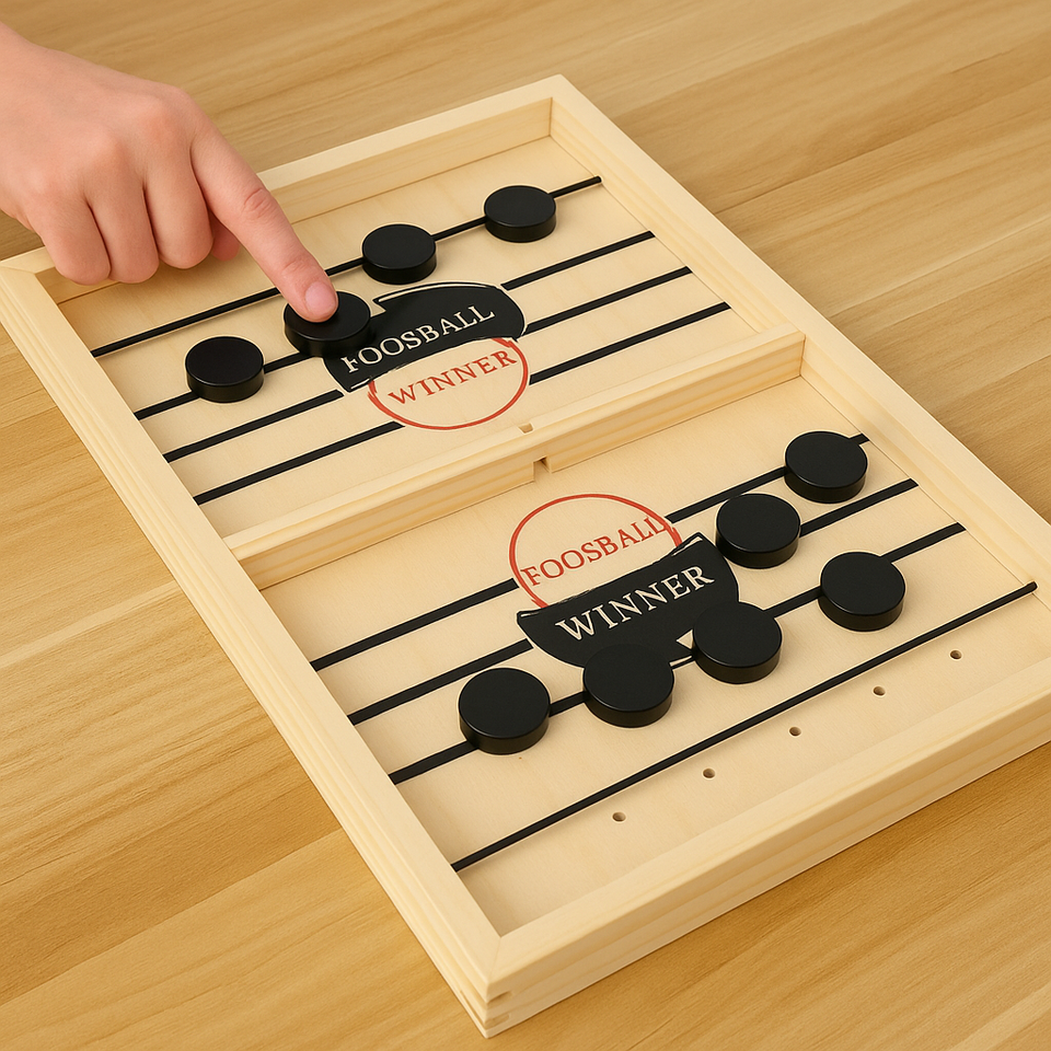 Foosball™ - Nemt at sætte op - brætspil i træ