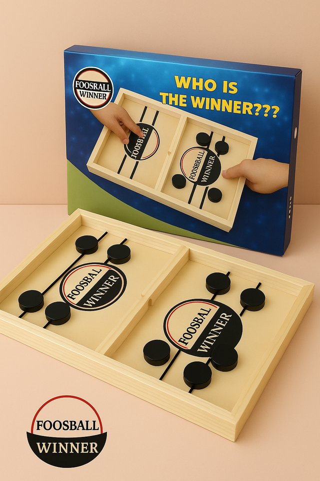 Foosball™ - Nemt at sætte op - brætspil i træ
