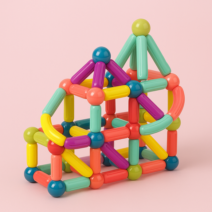 Magnet Toys™ - Kreativität entwickeln - Magnetische Stäbe