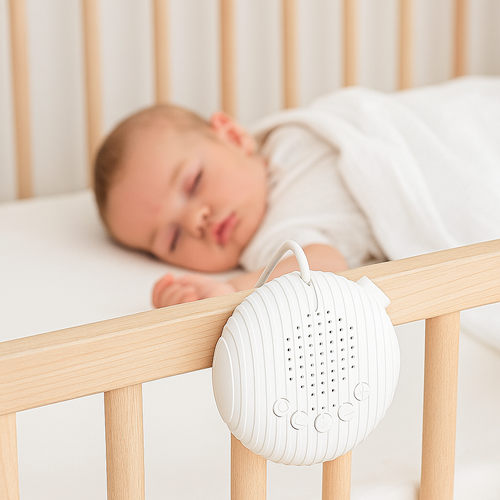 SleepEase – Ruhe- und Reisezeit - Weißes Rauschen - Klangmaschine für Babys
