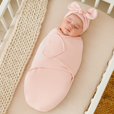 DreamNest – Ruhe & Komfort – Luxuriöses Wickeltuch mit Mütze