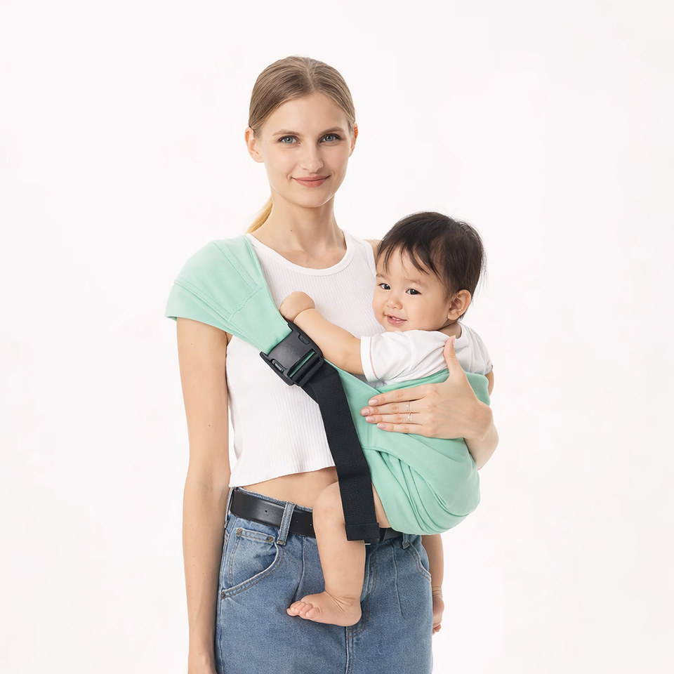 Baby Sling Carrier™ - Extrabreiter Tragegurt - Ergonomischer Hüfttrage