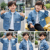 DenimStar – Stilvoll & Nachhaltig – Jeansjacke für Jungen