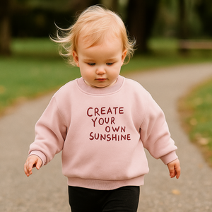 Mini Fashion™ - "Erschaffe deinen eigenen Sonnenschein" - Pullover