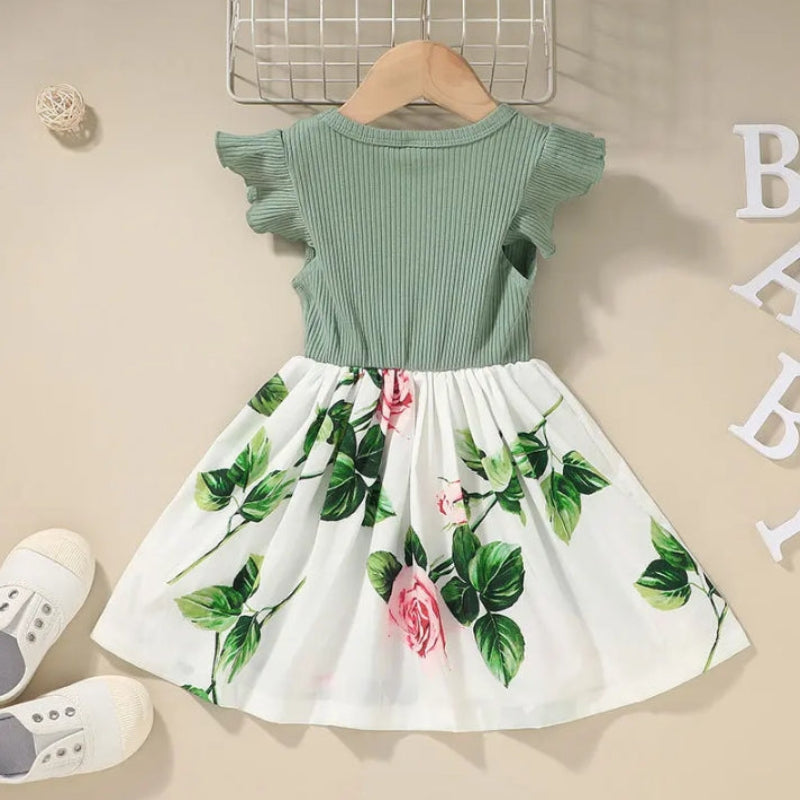 Garden Dress – Sommer & Frische – Blumenkleid für Mädchen