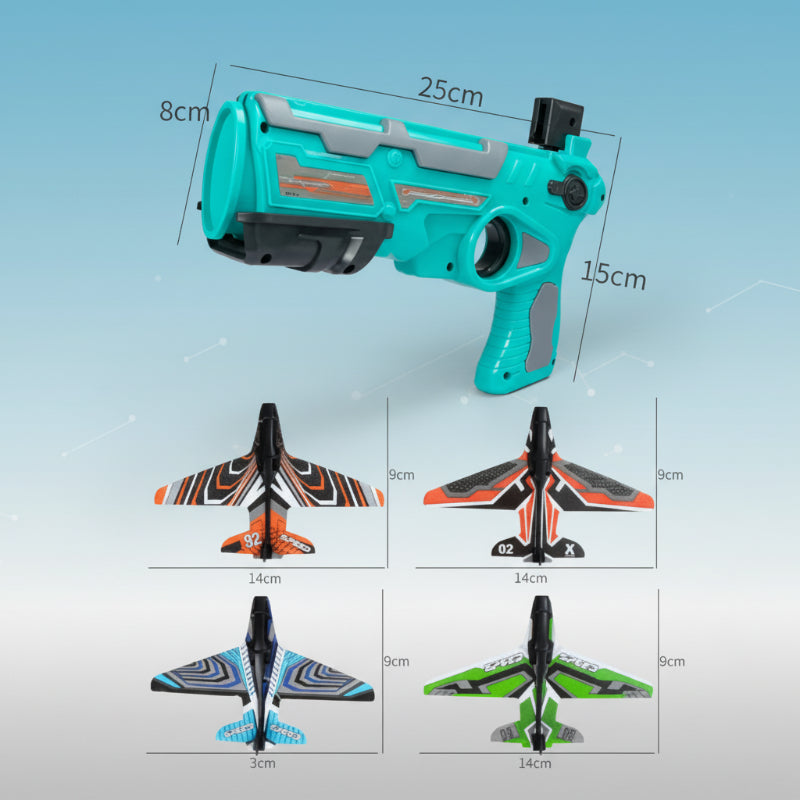 FlyHero – Kreativ & interaktiv – Kinder-Flugzeug-Blaster