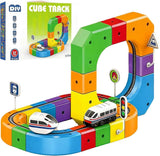 DIY Cube Track – Kreativ & Aktiv – Kreative DIY-Eisenbahnbahn
