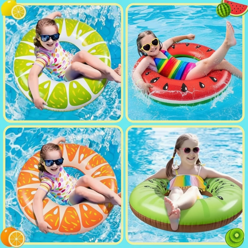 SunSplash – Tropisch & gemütlich – Schwimmring mit tropischen Früchten