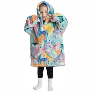 HappySnug – Süß und bequem – Kinderdecke mit Kapuze