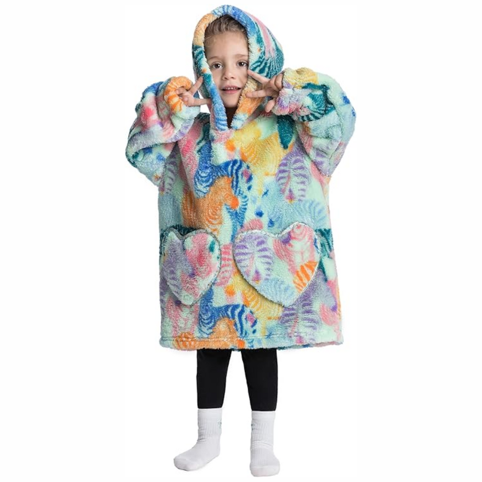 HappySnug – Süß und bequem – Kinderdecke mit Kapuze