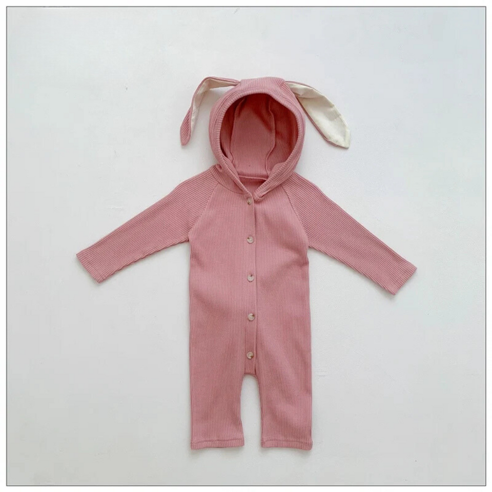 Mini Fashion™ - Sødt kanin-design - Baby Romper