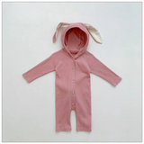 Mini Fashion™ - Sødt kanin-design - Baby Romper