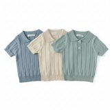 MiniLuxe – Elegant & bequem – Polohemd aus Strickstoff