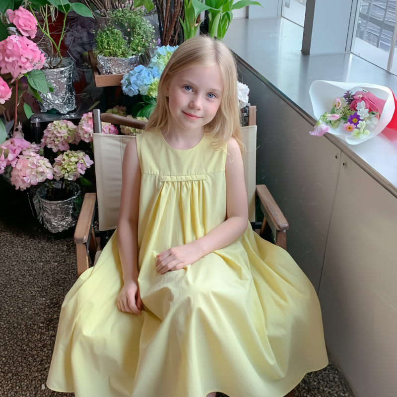 Summer Dress – Leicht & sommerlich – Gelbes Sommerkleid