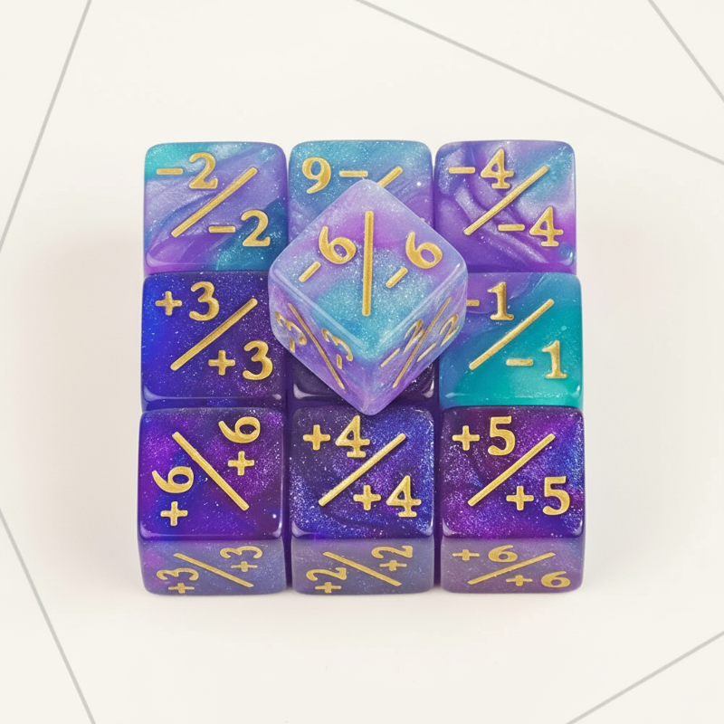 RollSmart – Spielerisch & lehrreich – D6-Würfel für Kartenspiele