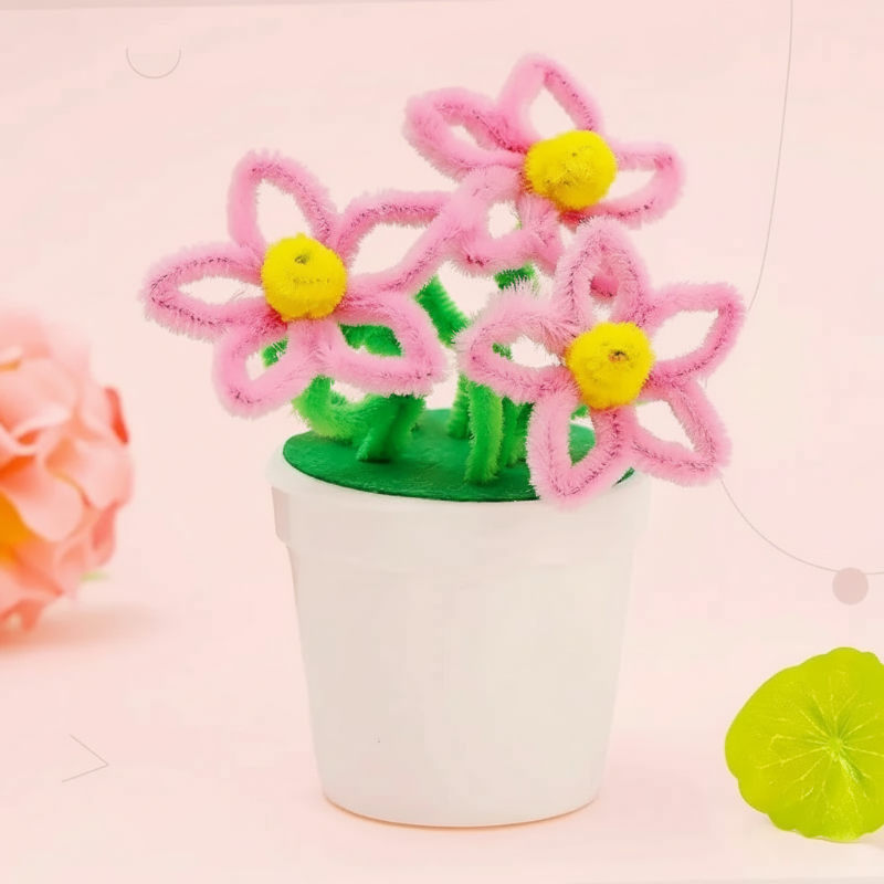 CraftBloom – Bunt & Kreativ – DIY-Blumentopf-Bastelset