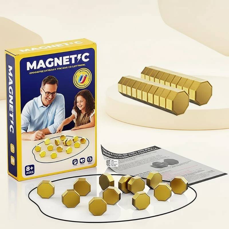 MagPlay – Strategisk & sjovt – Magnetisk brætspil med sten