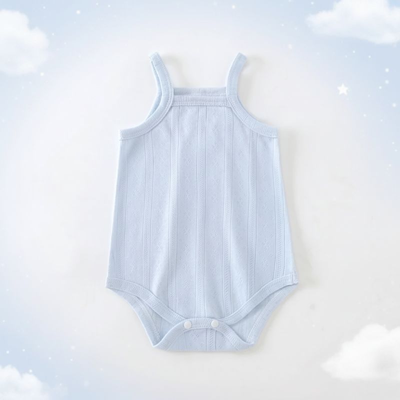 Summer Bodysuit – Let og behagelig – strikket babybody