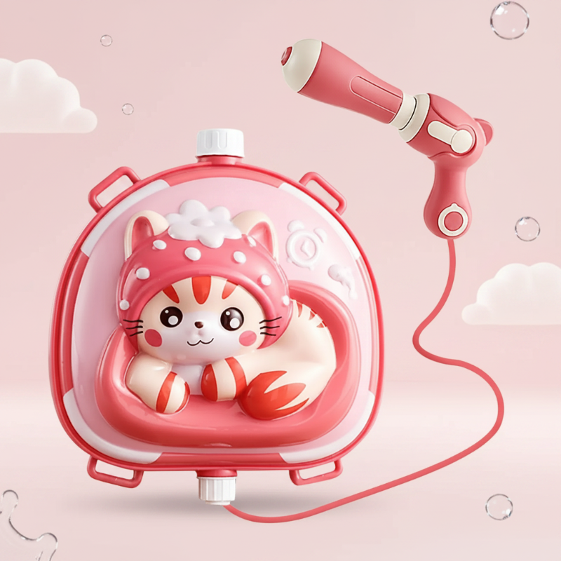 Kids Water Blaster – Verspielt & praktisch – Rucksack mit Wasserpistole