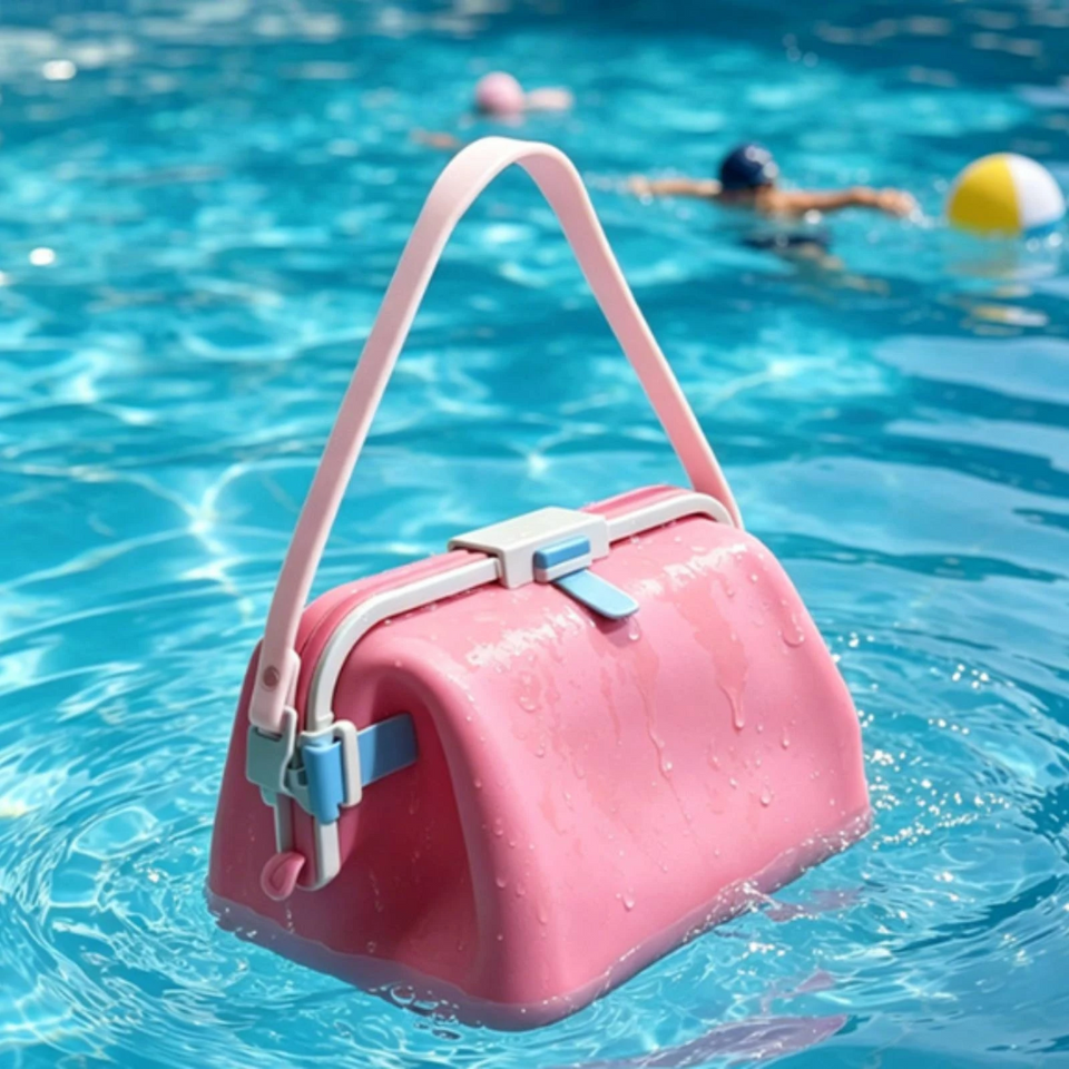SeaBag – Wasserspaß & Praktisch – Große, wasserdichte Silikon-Umhängetasche