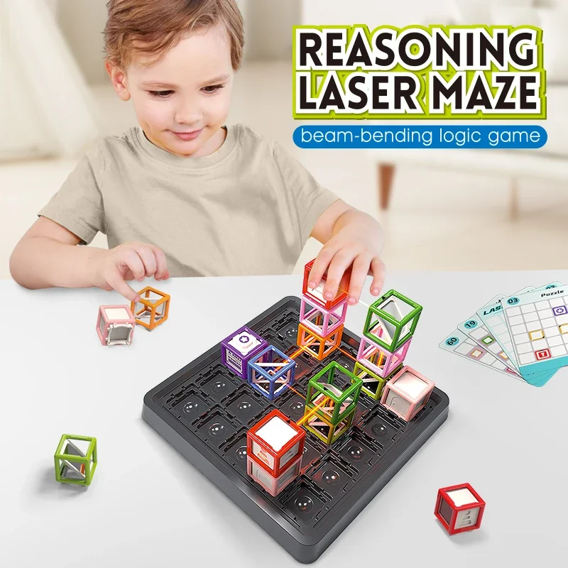 LaserLogic – Lehrreich & herausfordernd – Laser-Labyrinth-Denkspiel