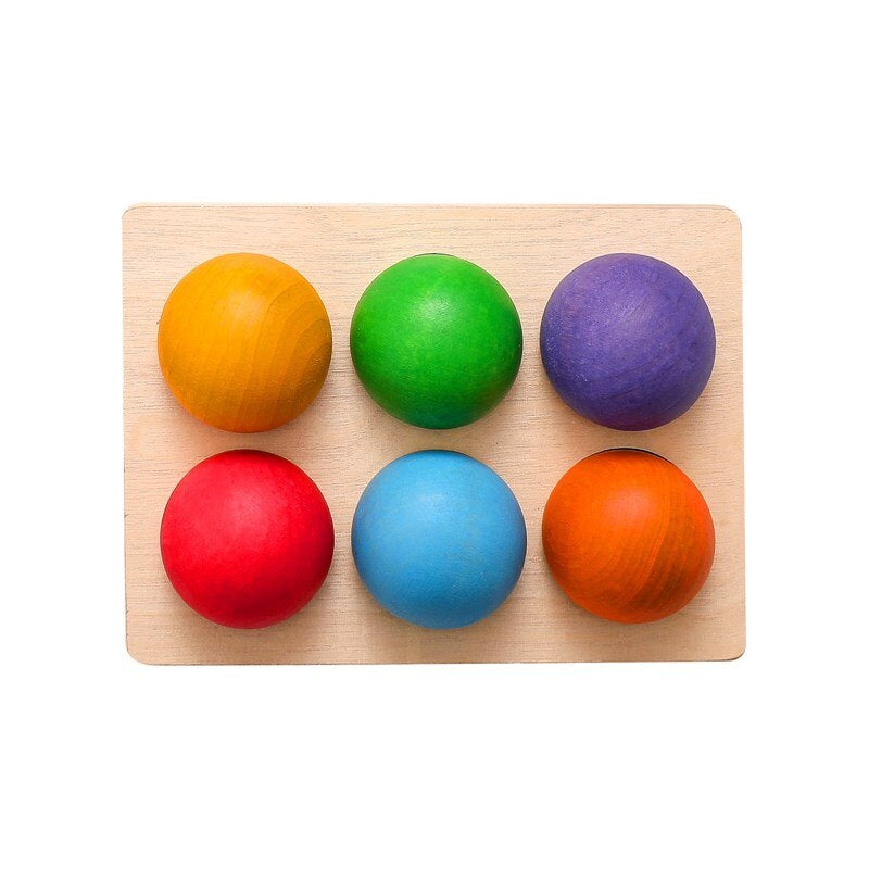 Woods™ - Rainbow Balls - Sorteringsspil