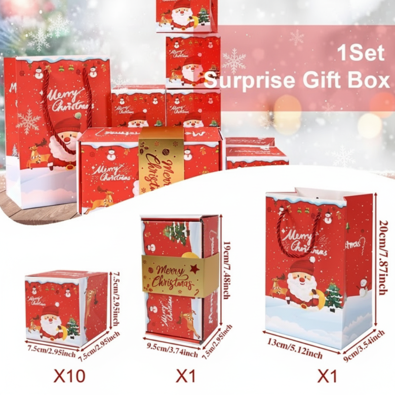 MerryPop – Magisch & Überraschend – Weihnachts-Geldgeschenkbox