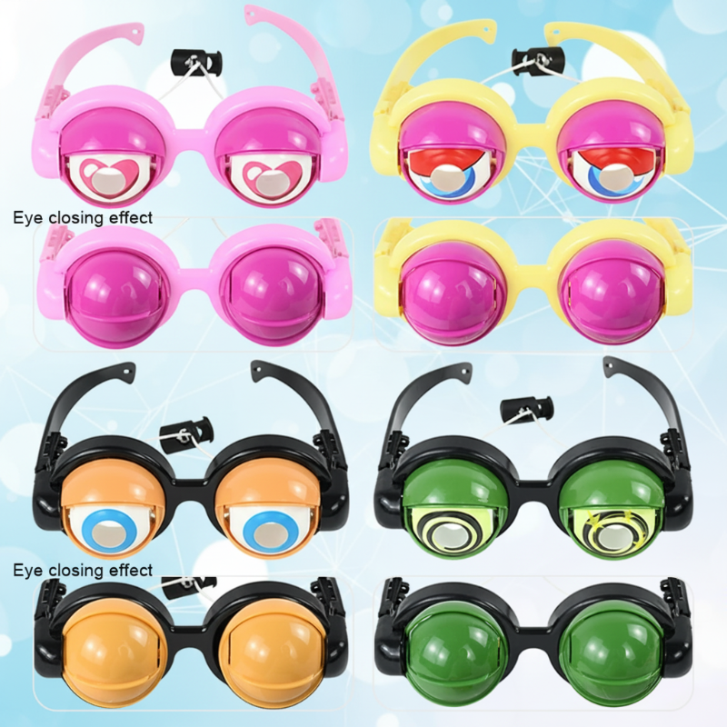 FunGoggles – Lustig & interaktiv – Spielzeugbrille mit großen, blinzelnden Augen