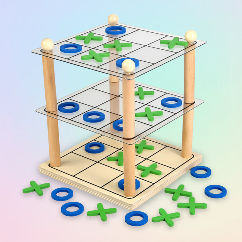 LogicTower – Pädagogisch & Clever – Tic-Tac-Toe 3D