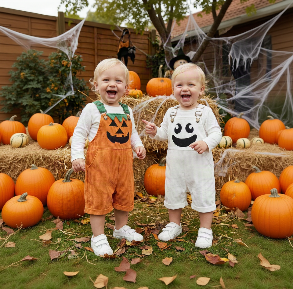 SpookyBaby – Verspielt & festlich – Halloween-Latzhose