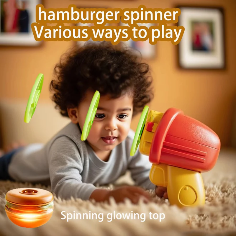 Flying Disk Toy – Kreativ & in Bewegung – Gyro Gun