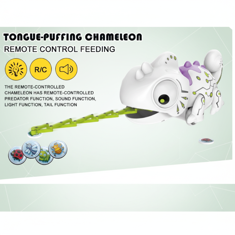SmartChame – Interaktiv & Verspielt – RC Ferngesteuertes Chamäleon