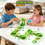 GravityRacer – Lehrreich & unterhaltsam – DIY-Fahrzeug-Bahnset