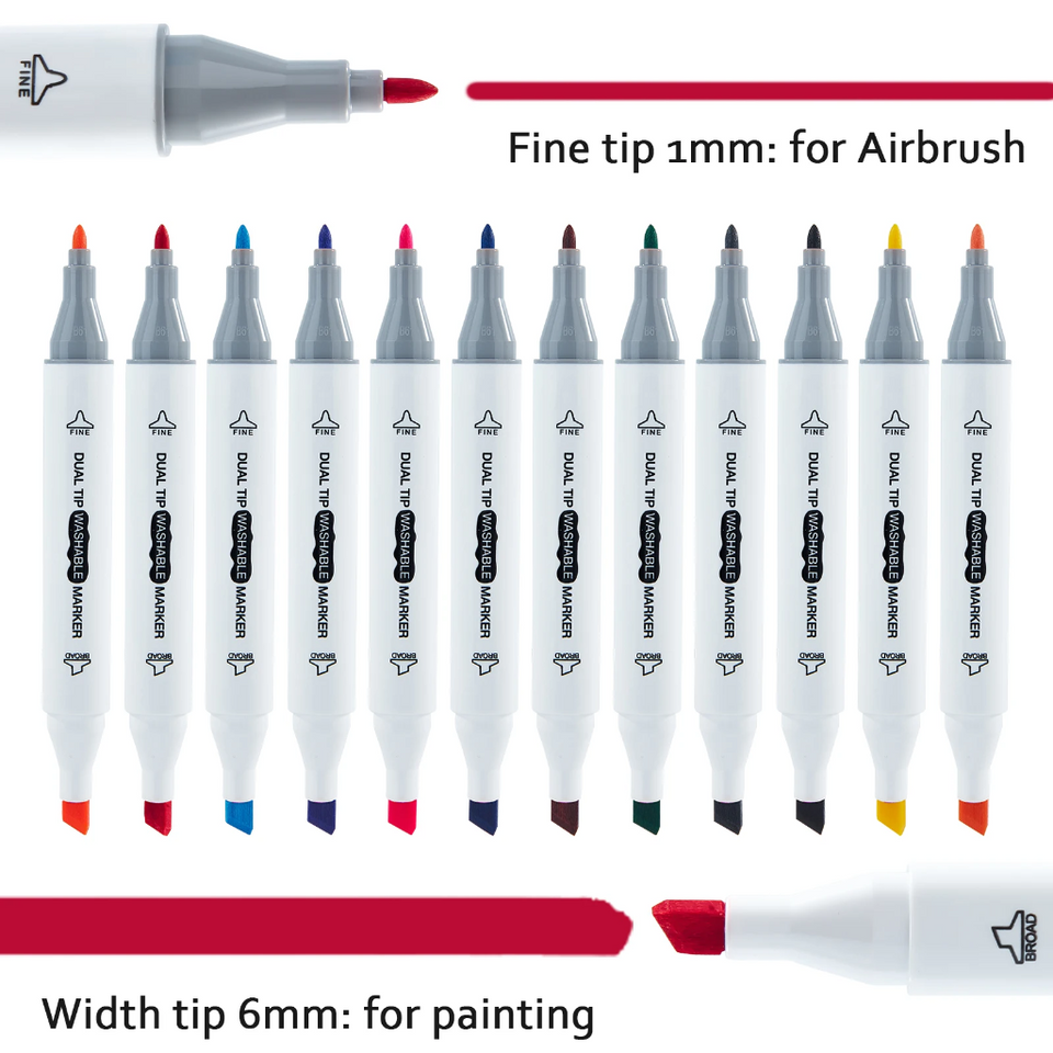 PaintBuddy – Kreativ & Lernreich – Tragbares Airbrush-Zeichenset