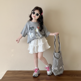 CatFun – Lässig & Verspielt – Oversized-T-Shirt mit Katzenprint